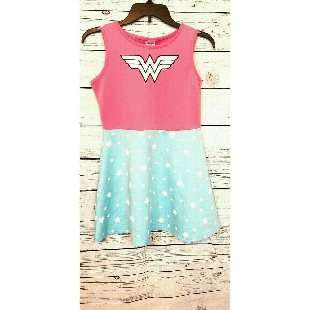 DC Comics Superhero Girls XL (14/16) Wonder Woman Costume Dress Halloween